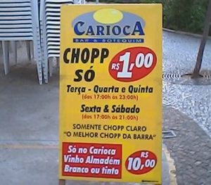 Cavalete em pvc